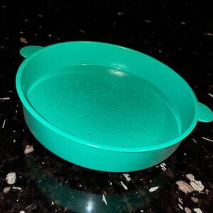 Tupperware Microsteamer Insert Replacement 3067A Green Microwave Rice Cooker